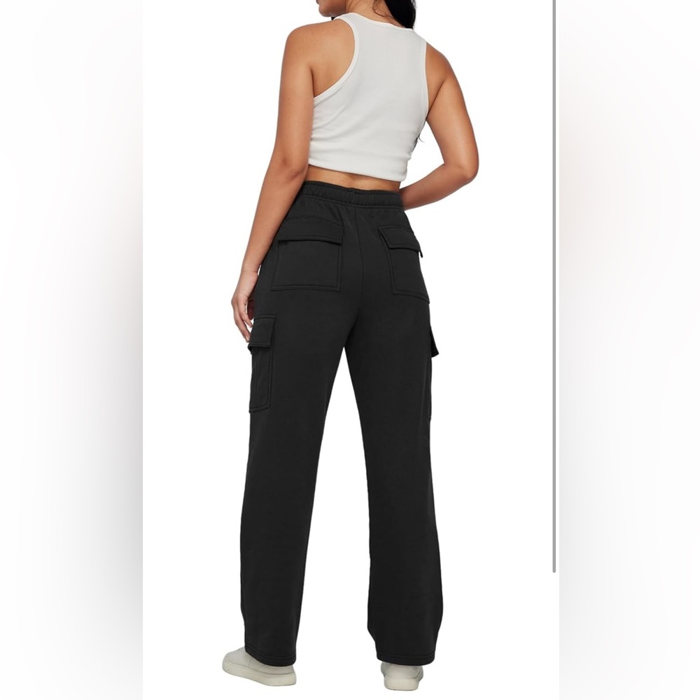 Black Cargo Pants - Picture 4 of 6